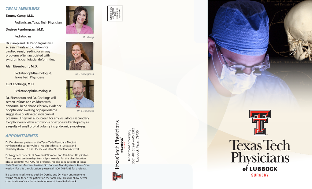 West Texas Craniofacial Center of Excellence