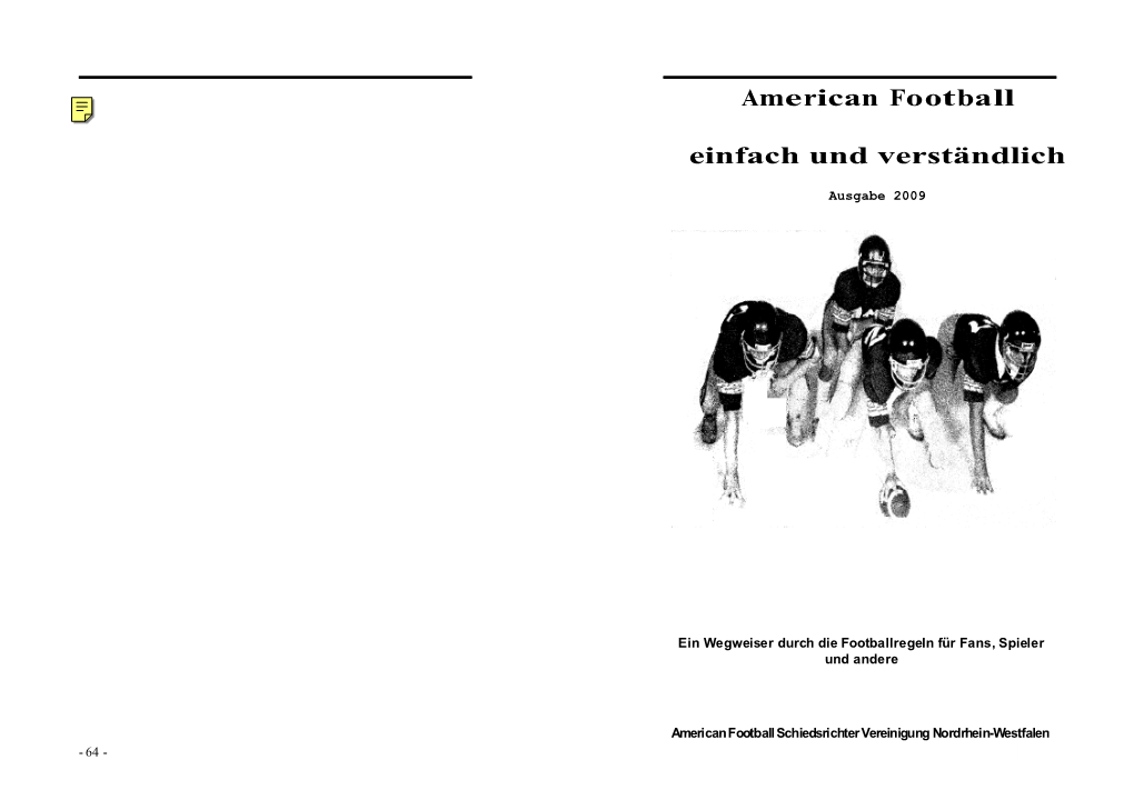 American Football Einfach Und Verständlich