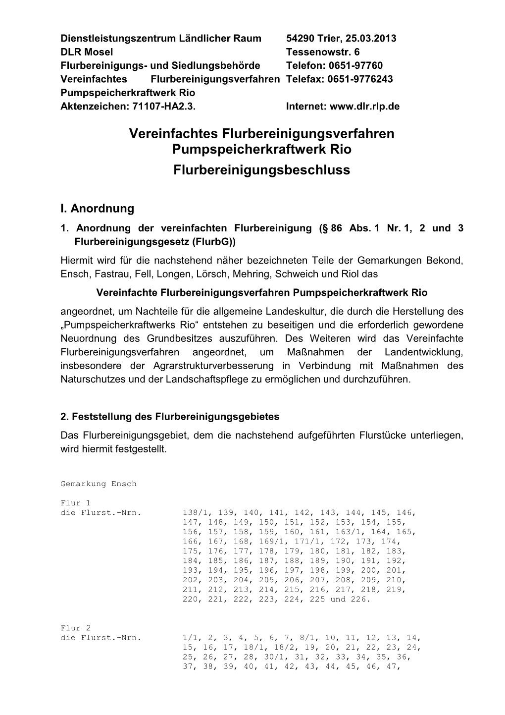 Flurbbeschluss Abschrift PSKW Rio.Pdf