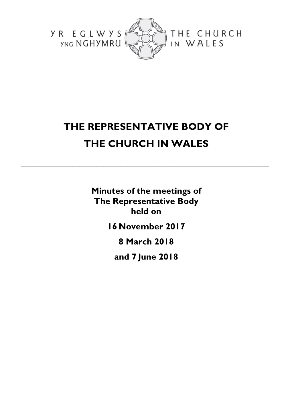 The Representative Body of the Church in Wales