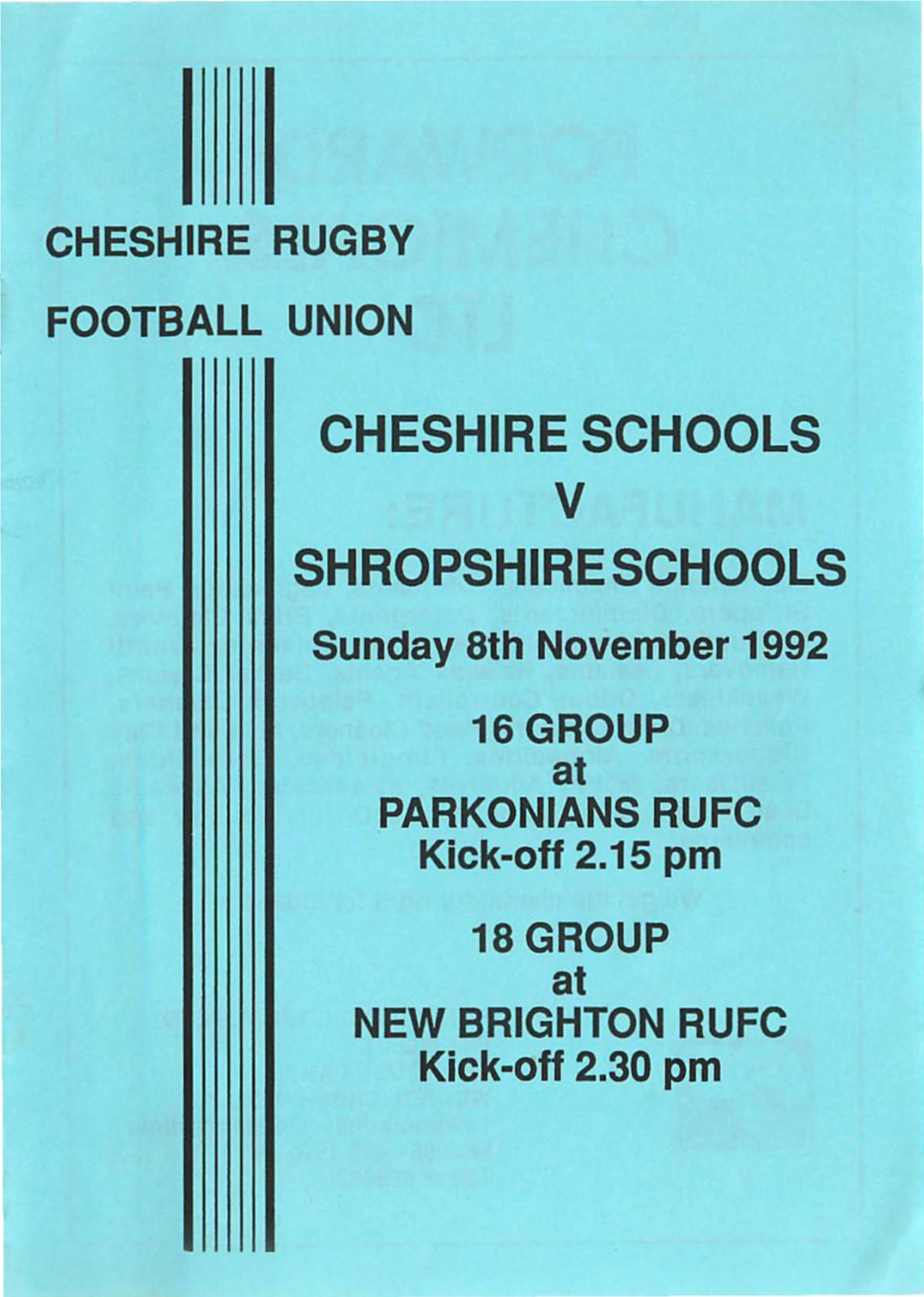 Cheshire Schools Shropshire Schools