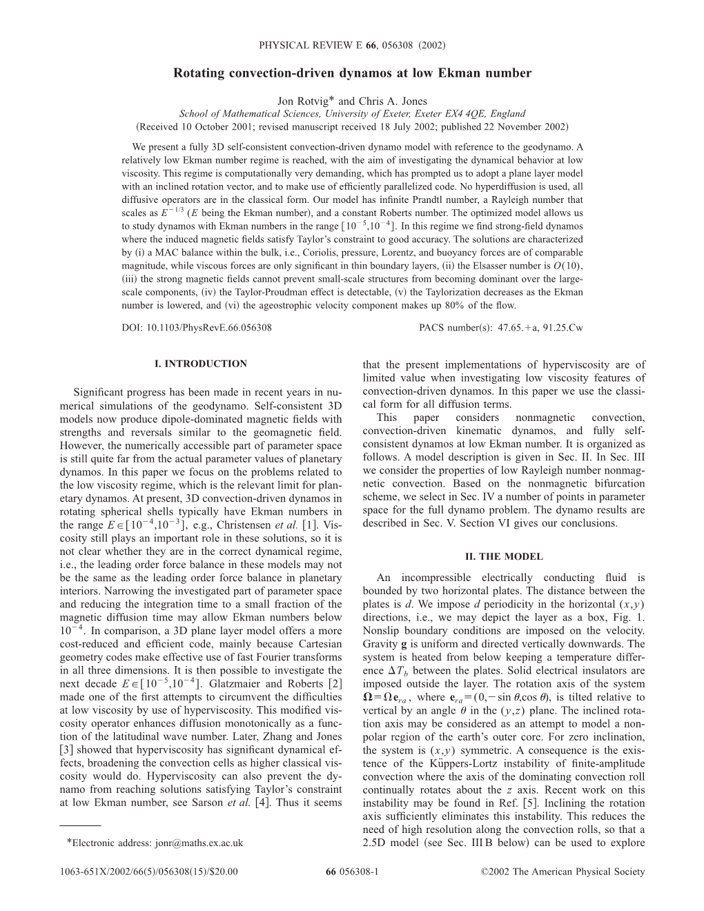 Rotating Convection-Driven Dynamos at Low Ekman Number