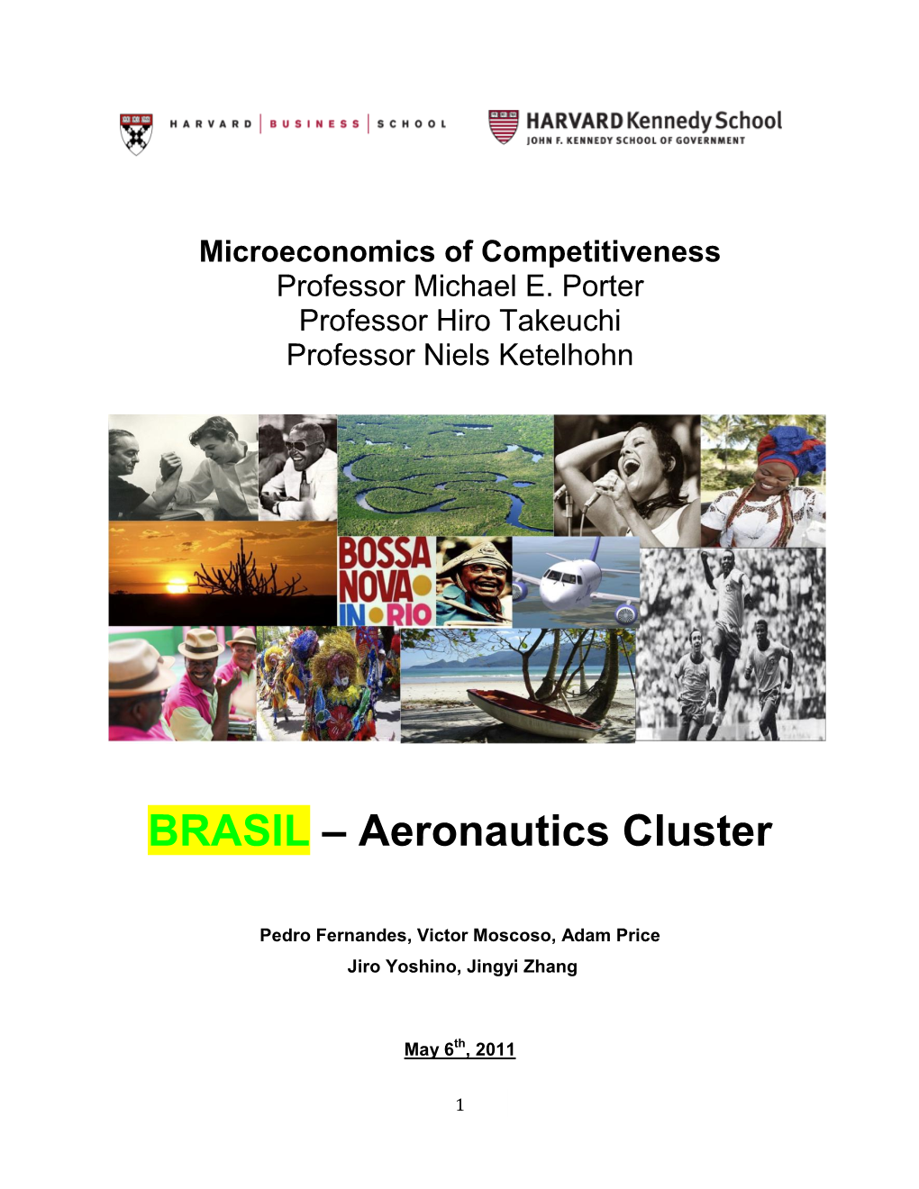 BRASIL – Aeronautics Cluster