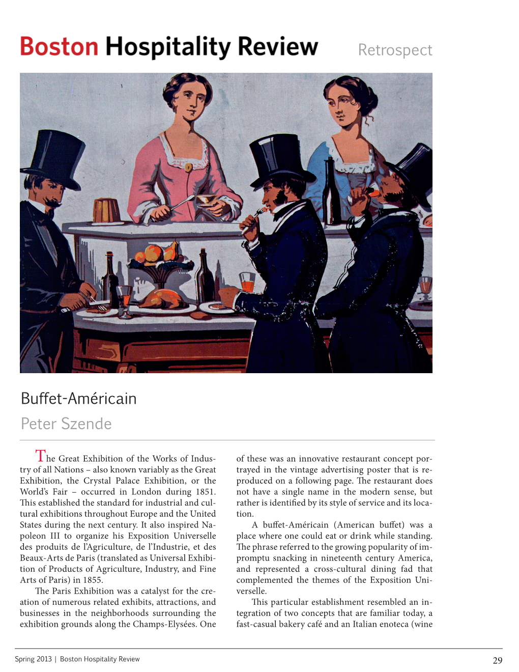 Buffet-Americain