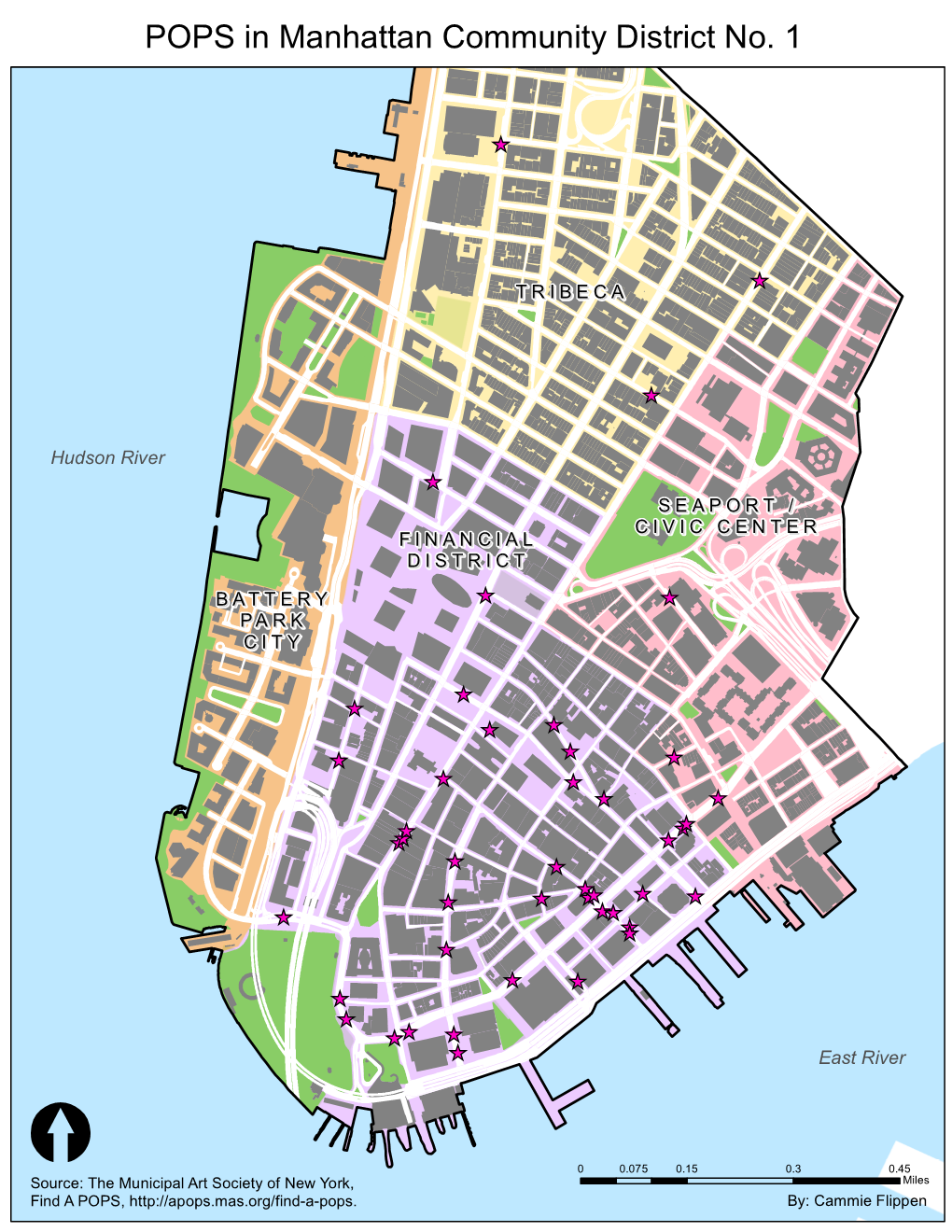 Manhattan Community District 1 Privately Owned Public