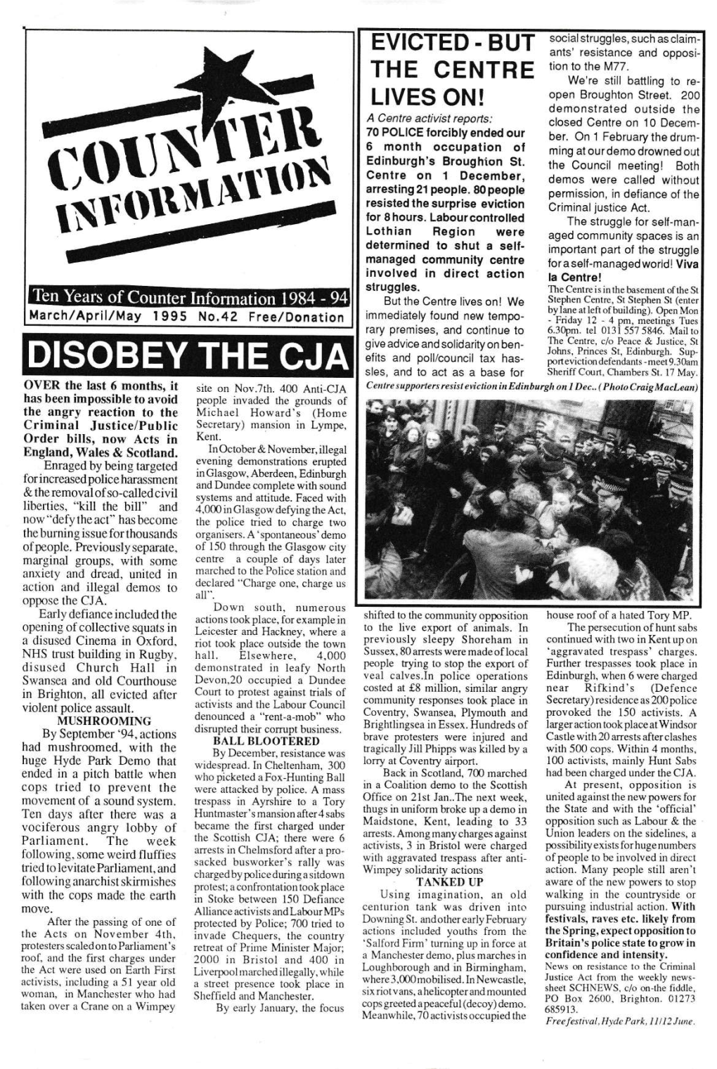 Counter Information #42 March 1995