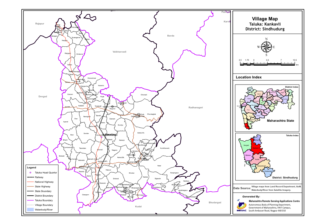 Kankavli District: Sindhudurg
