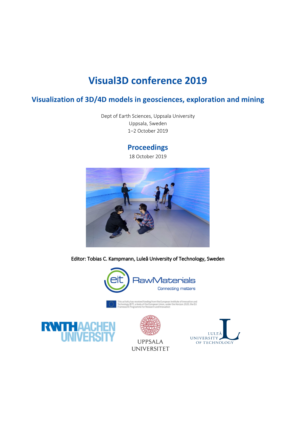 Visual3d Conference 2019