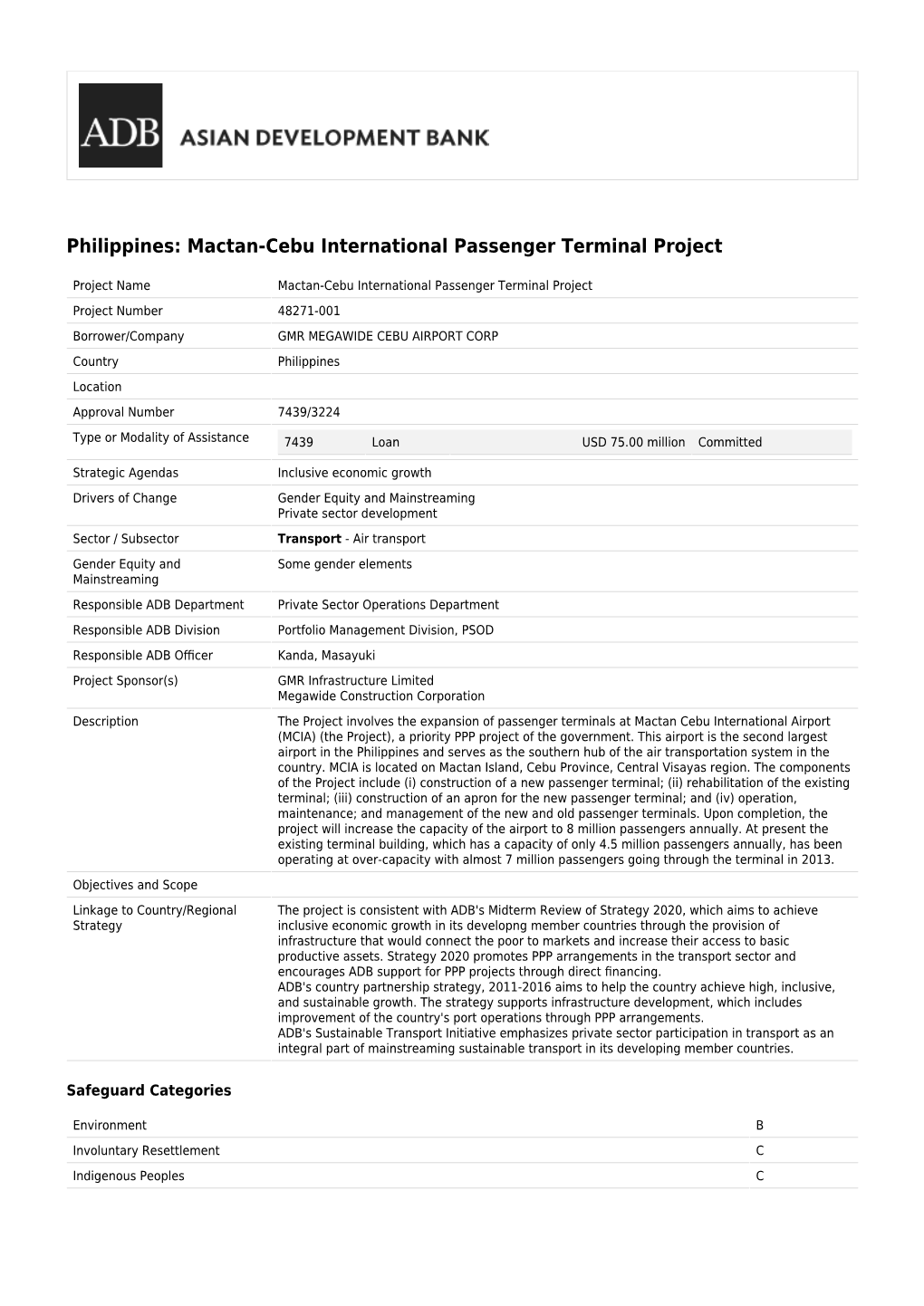 Mactan-Cebu International Passenger Terminal Project