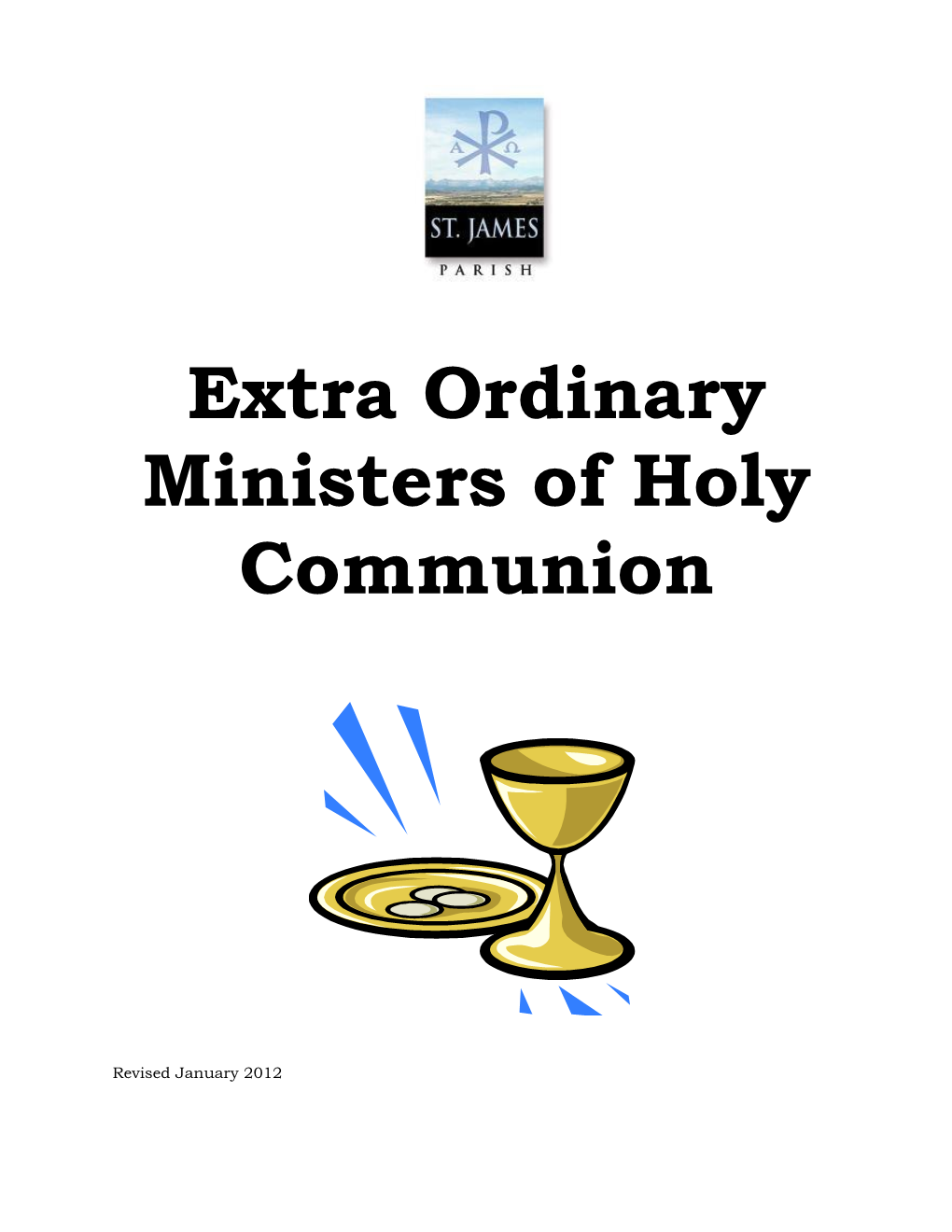 Eucharistic Ministry Guidelines