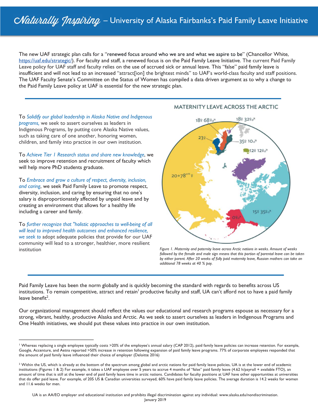 – University of Alaska Fairbanks's Paid Family Leave Initiative