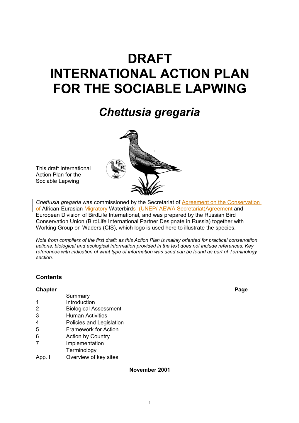 International Action Plan