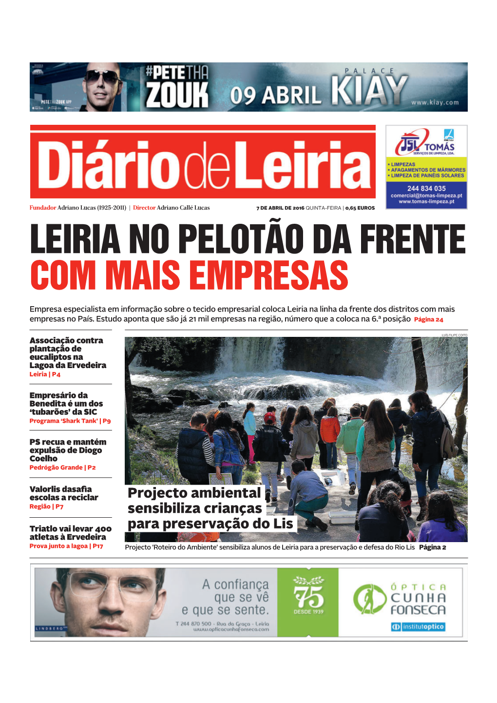 Leiria No Pelotão Da Frente Com Mais Empresas