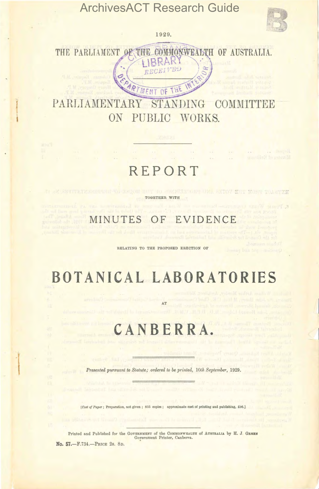 Botanical Laboratories Canberra