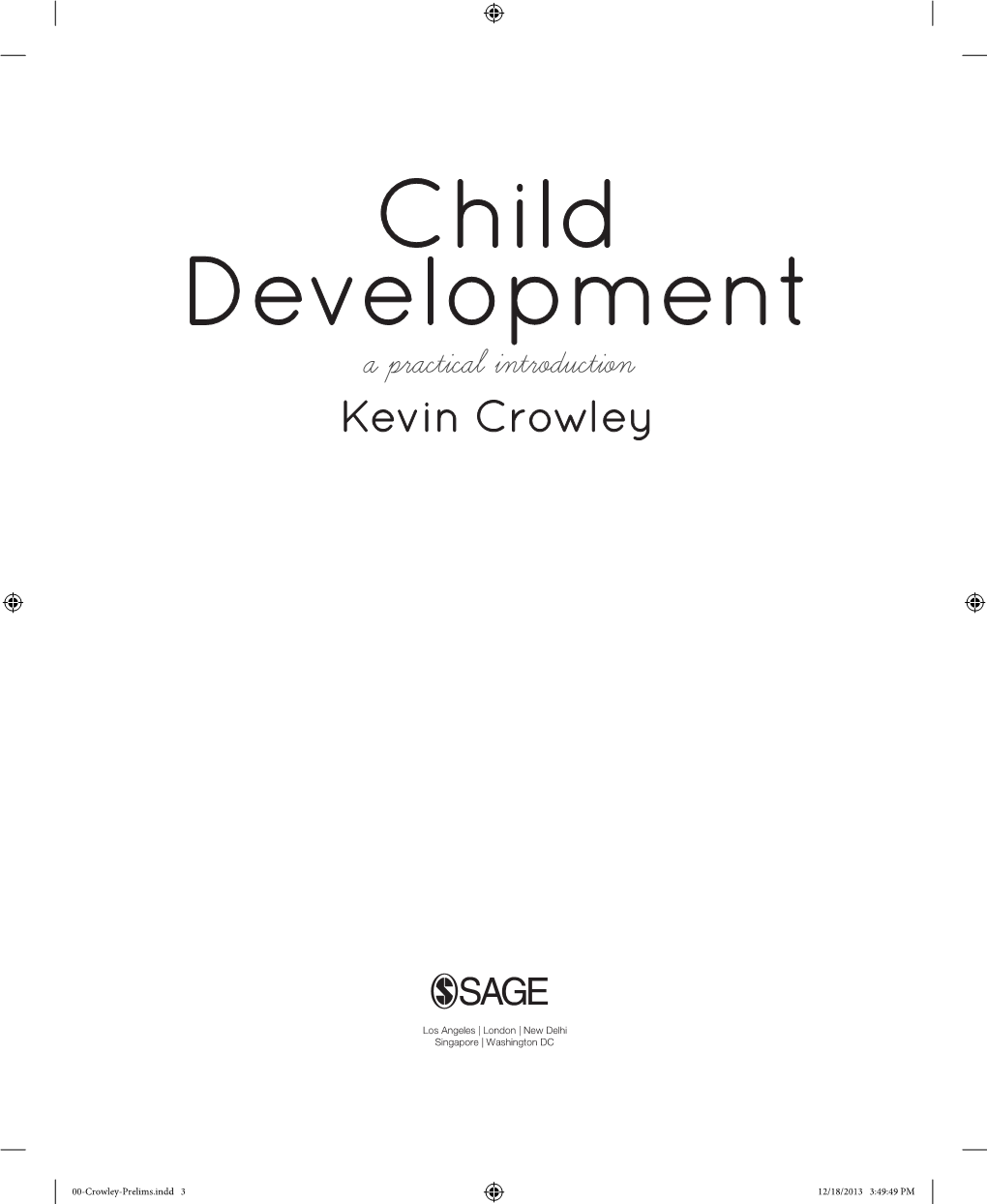 Child Development a Practical Introduction