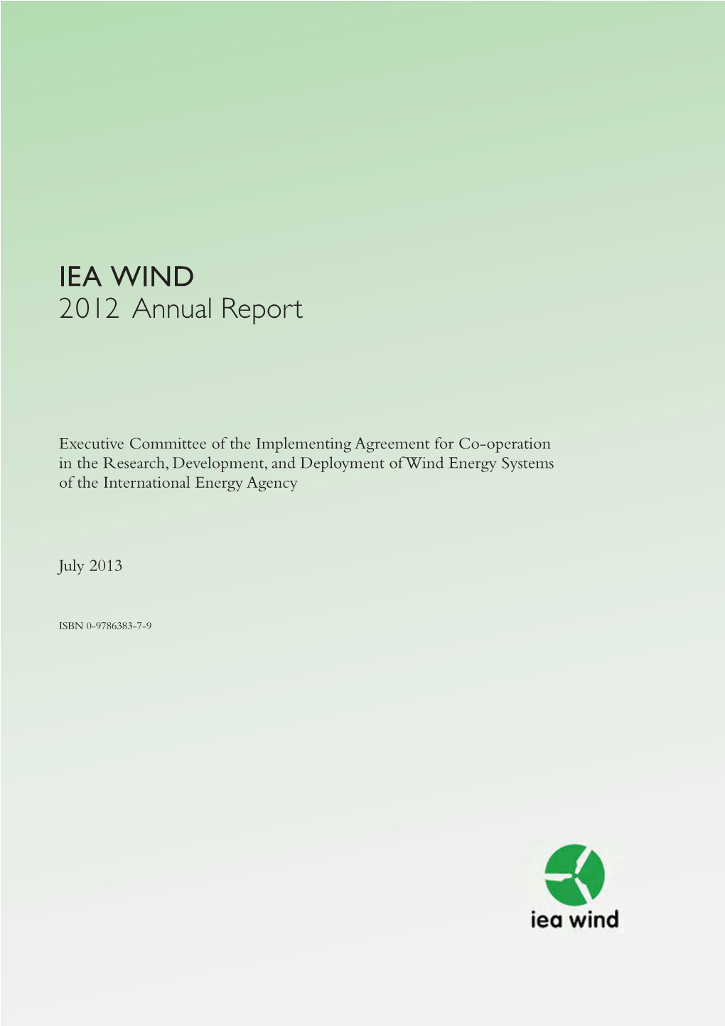 IEA WIND 2012 Annual Report