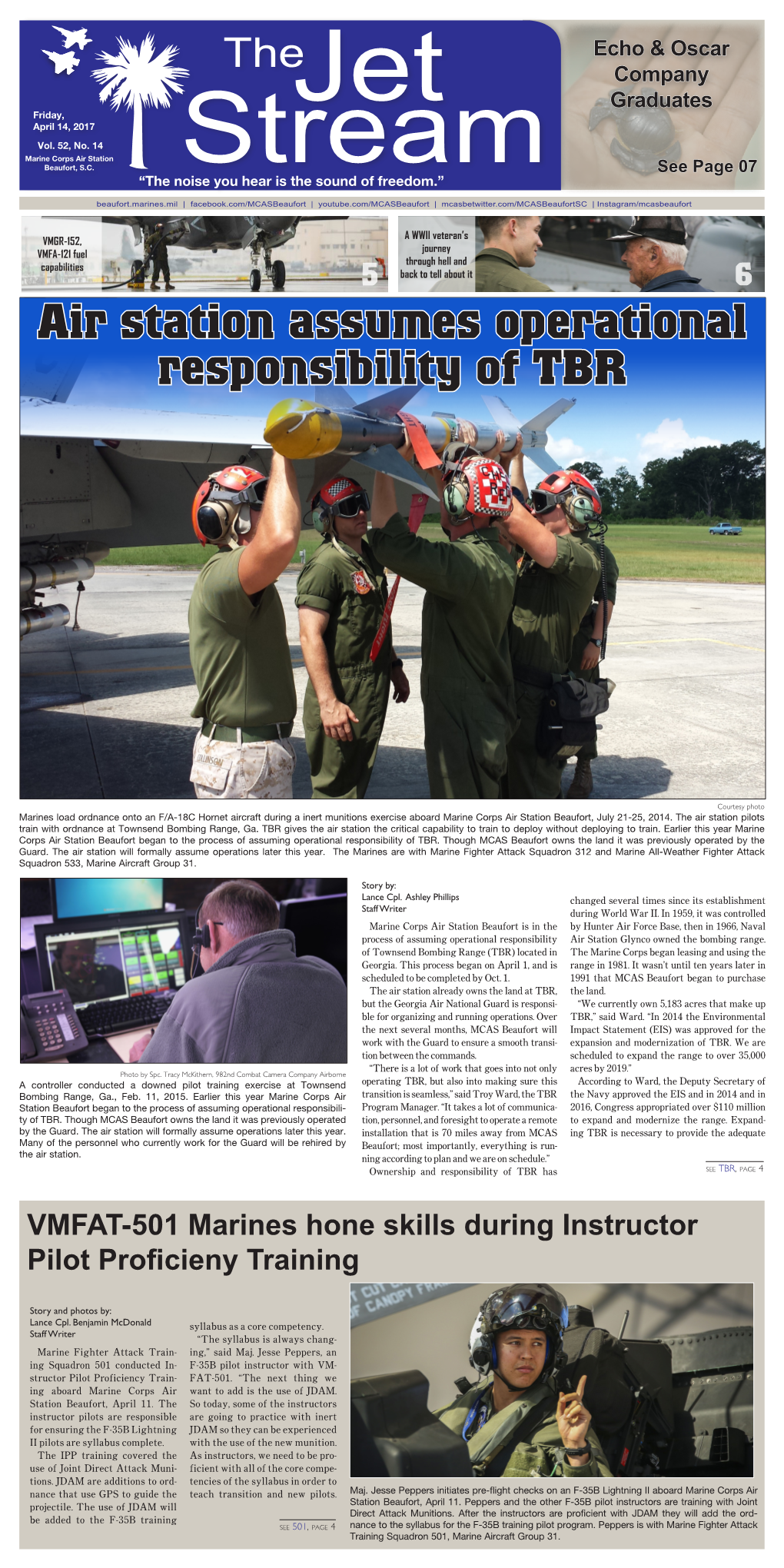 Air Station Assumes Operational Responsibility of TBR
