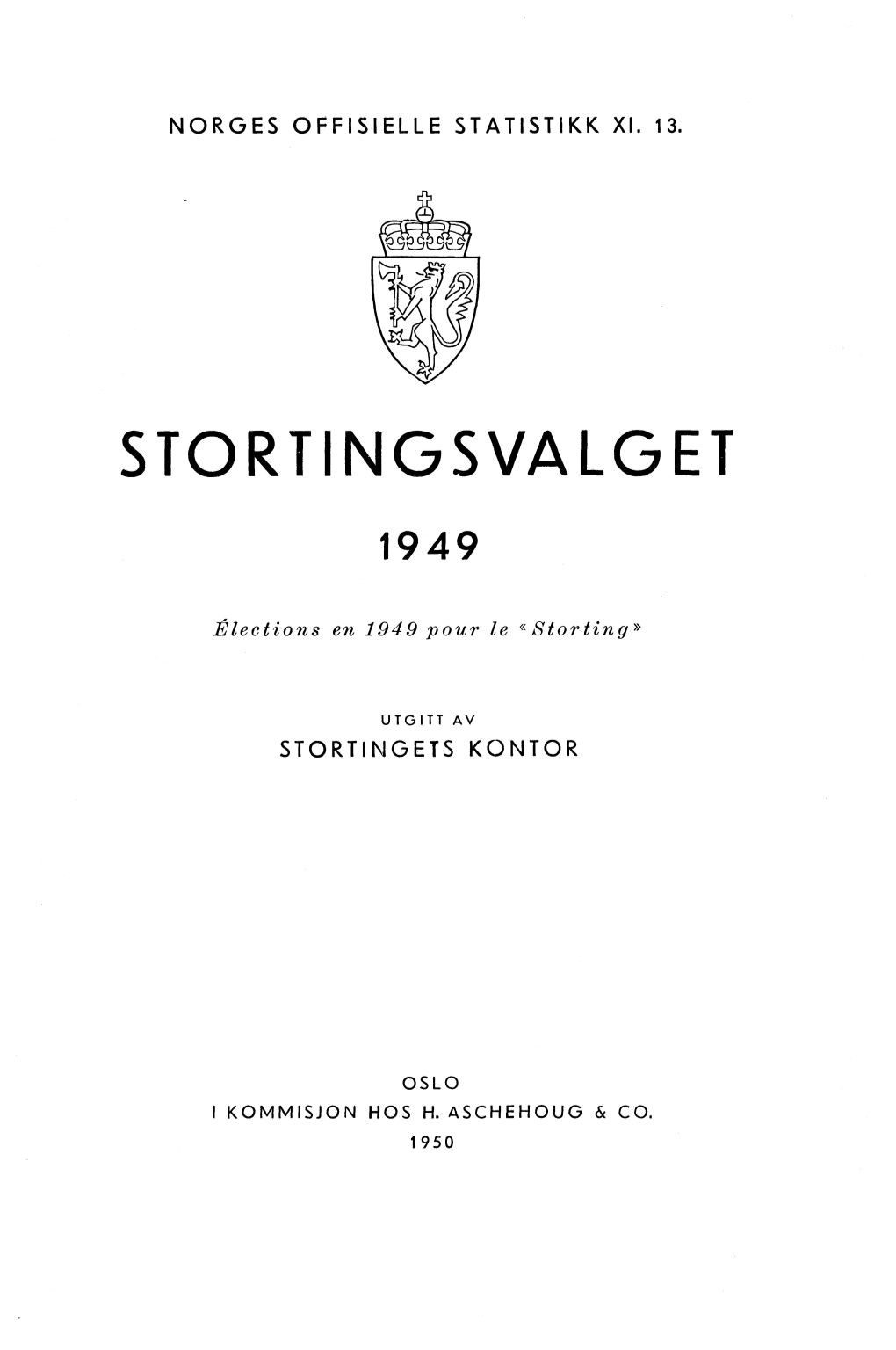 Stortingsvalget 1949