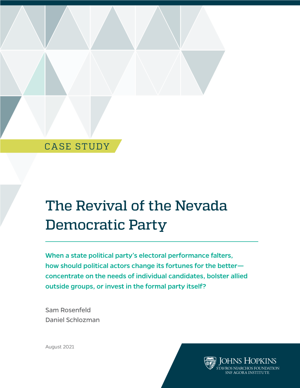 The Revival of the Nevada Democratic Party