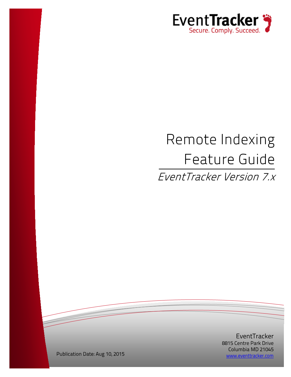 Remote Indexing Feature Guide Eventtracker Version 7.X