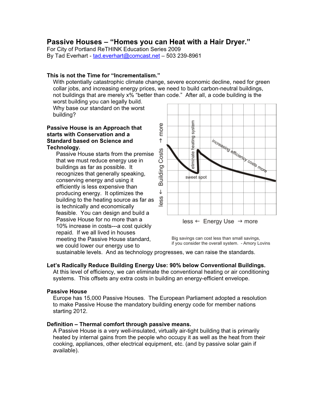 Passive House Standard: Heating a Home with a Hair Dryer