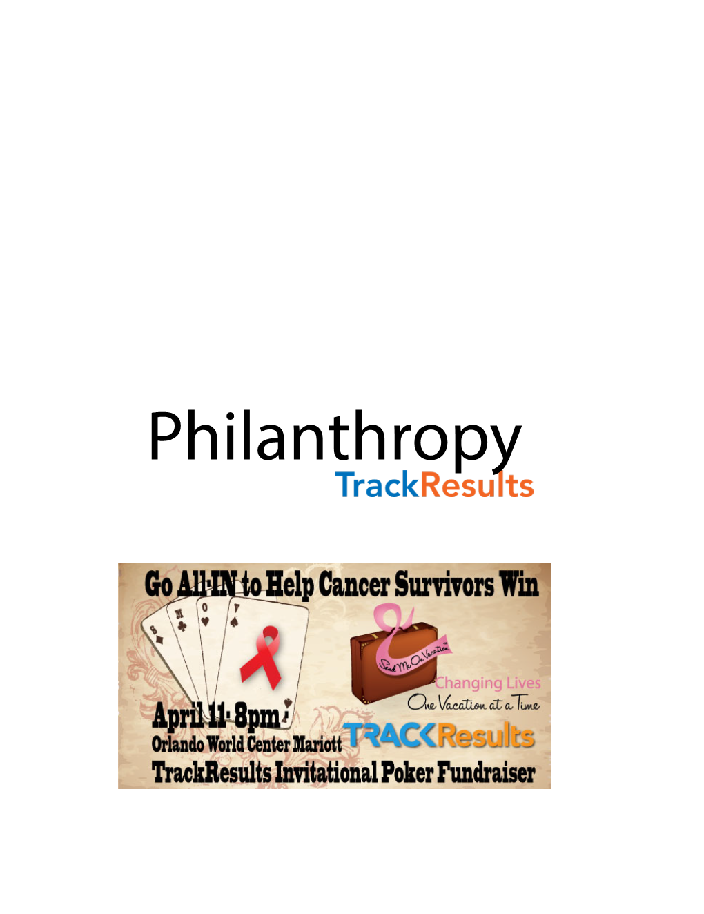 Philanthropy