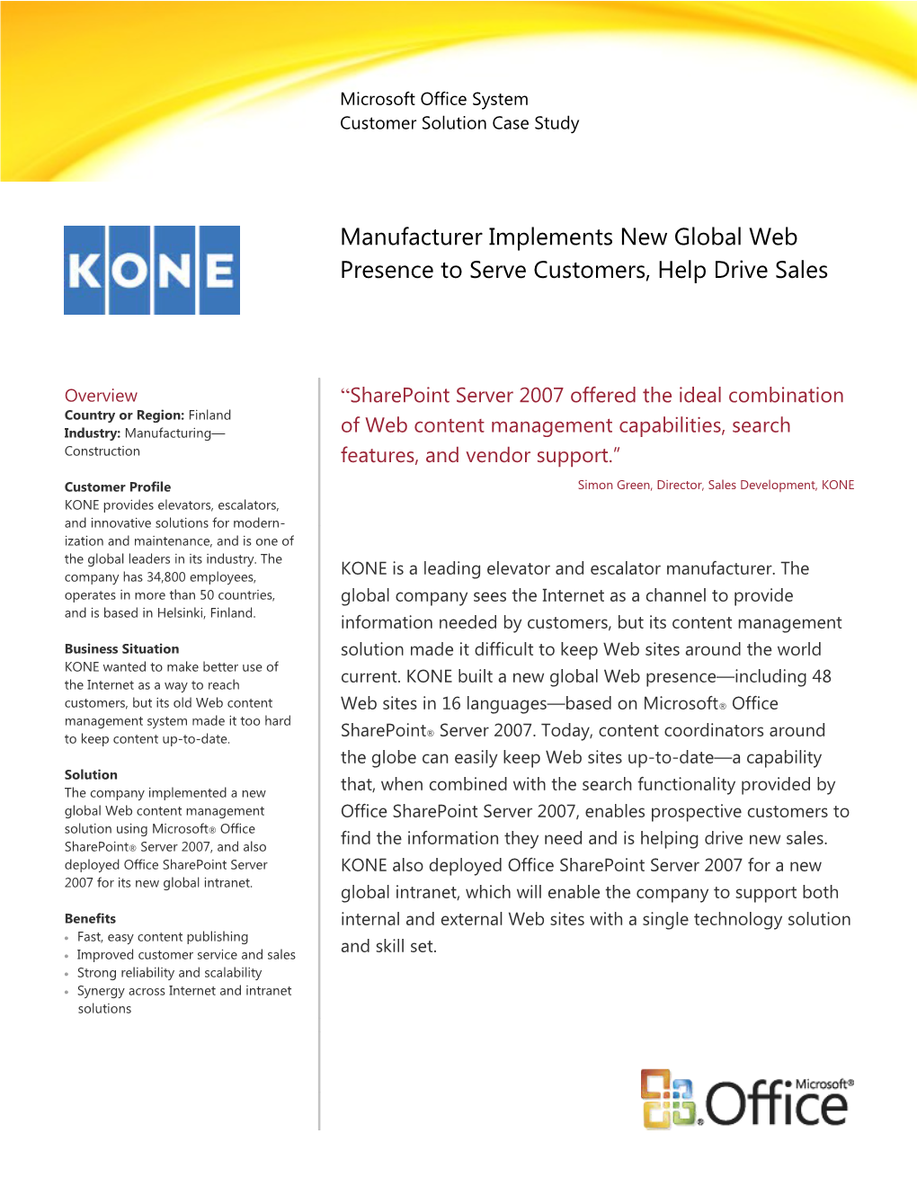 Manufacturer Implements New Global Web Presence to Serve Customers, Help Drive Sales