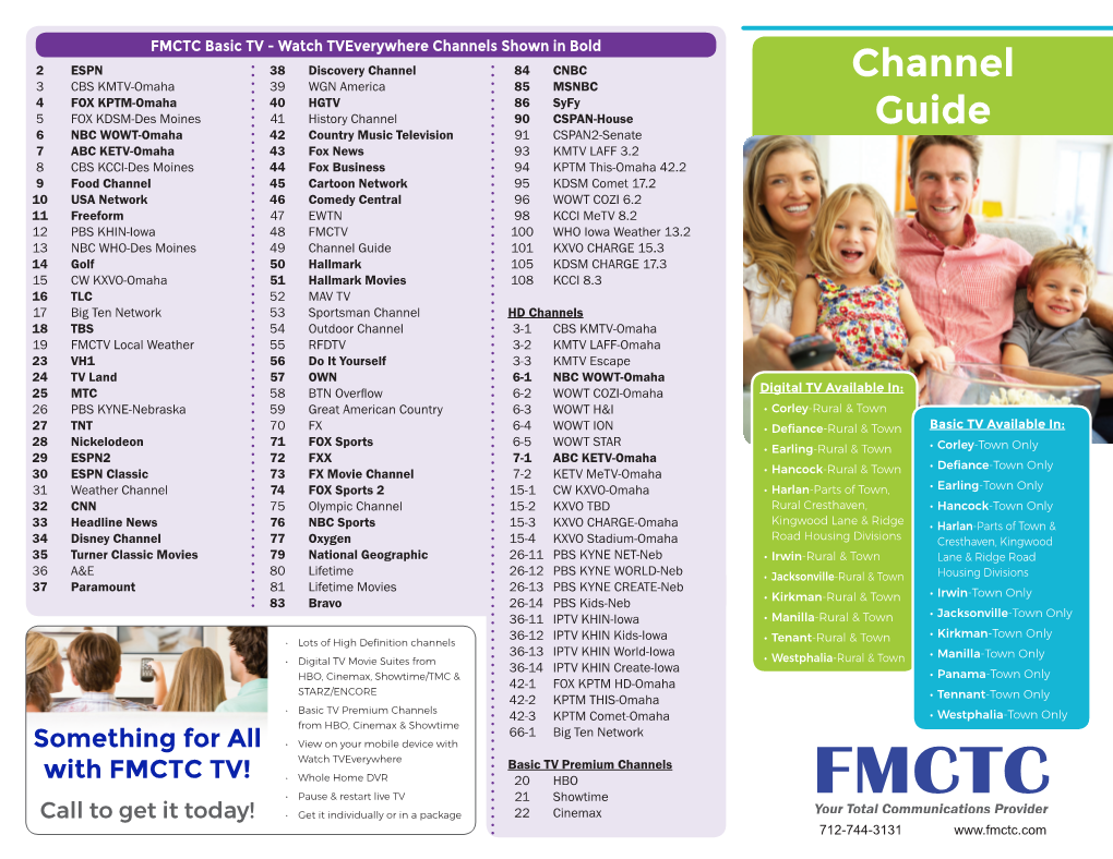 Channel Guide