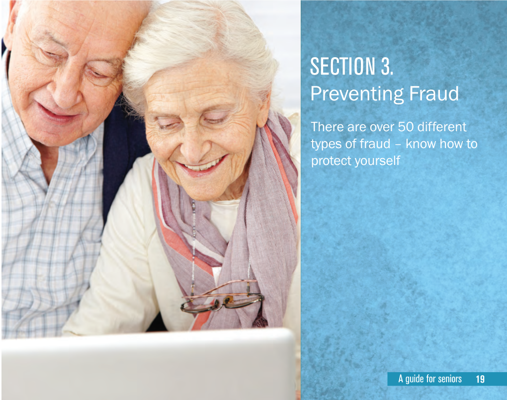 Section 3: Preventing Fraud