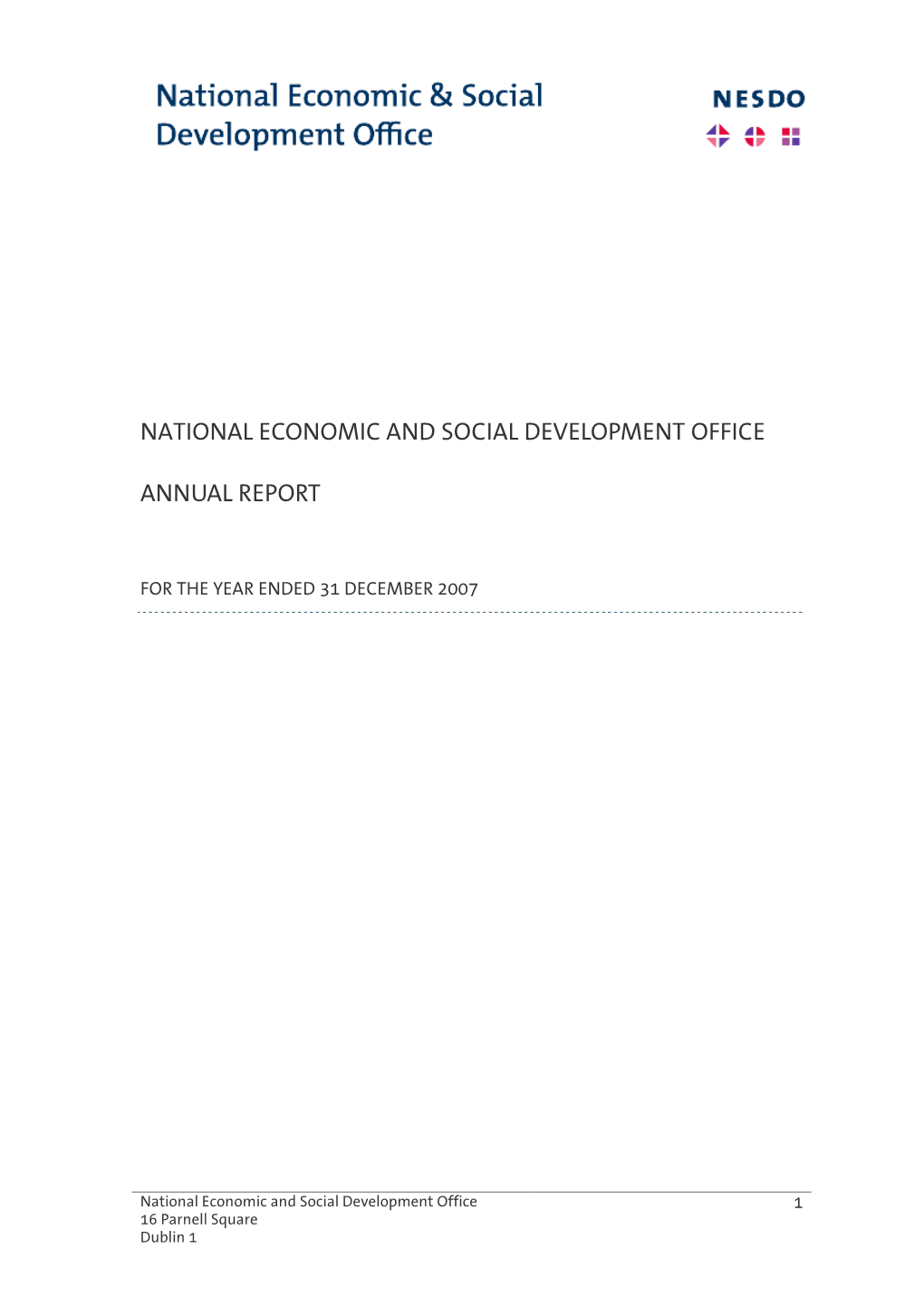 Annual Report Of