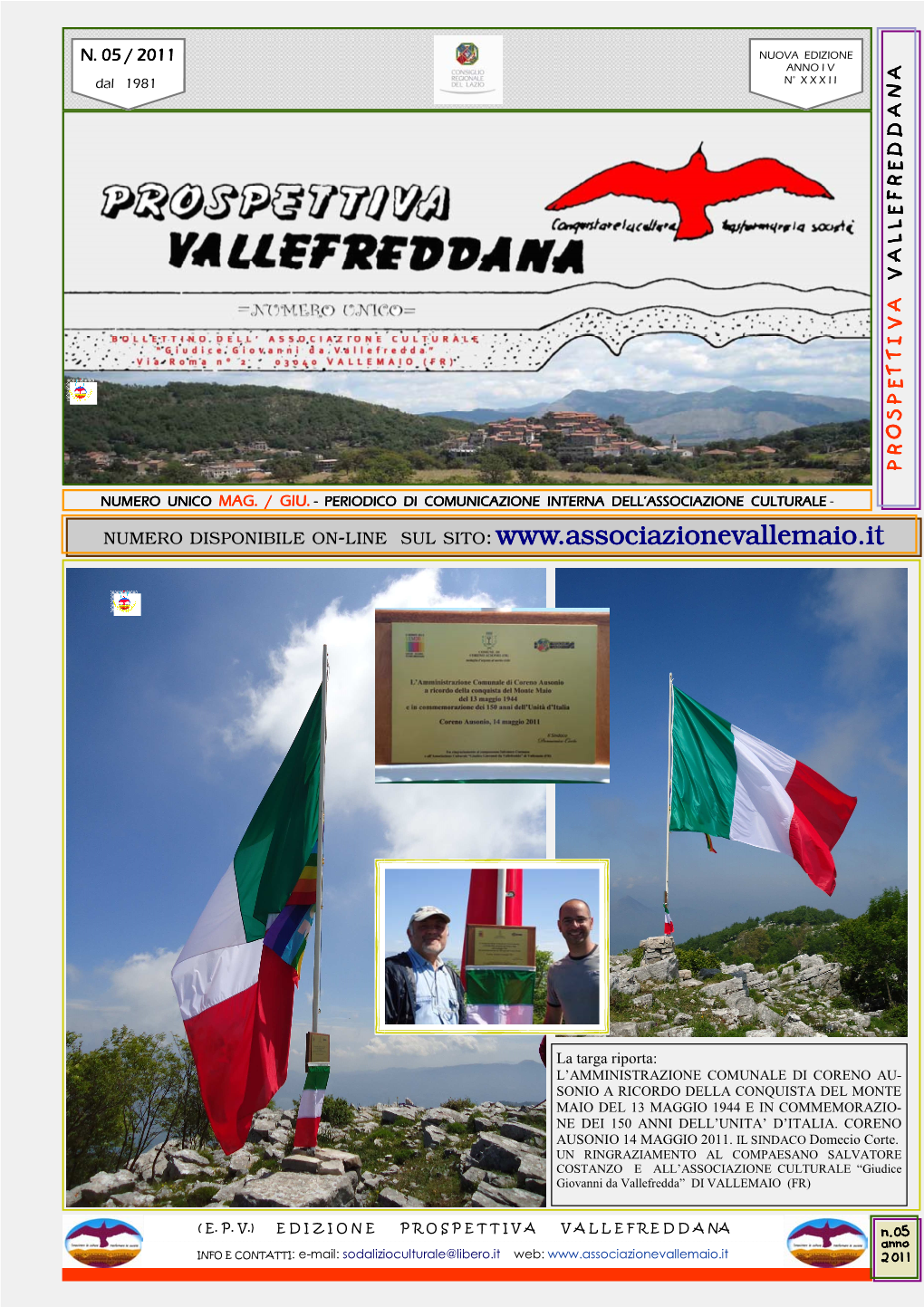 PAGINE DEL GIORNALE MAGGIO Giugno