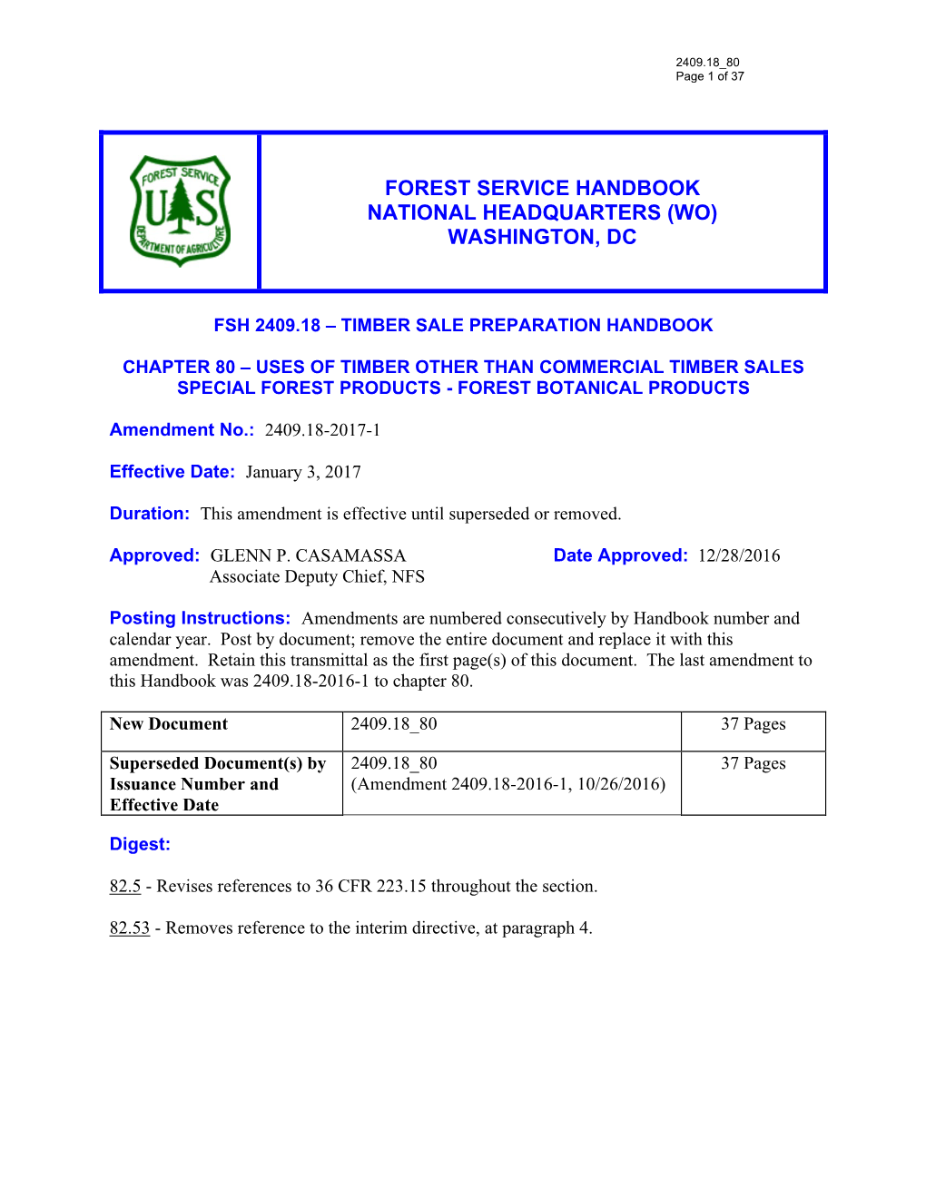 Fsh 2409.18 – Timber Sale Preparation Handbook