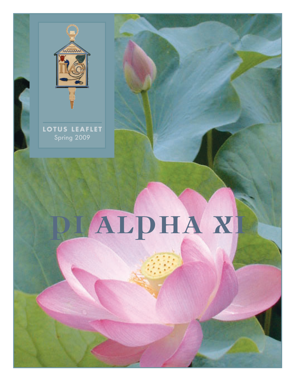 LOTUS LEAFLET Spring 2009