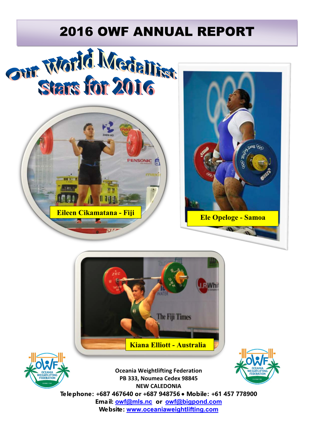 2016 Owf Annual Report