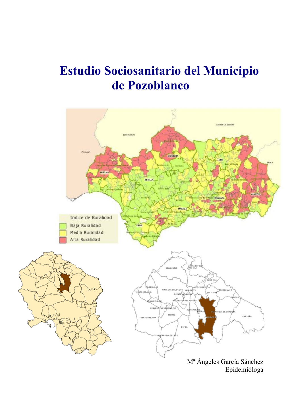 Estudio Sociosanitario Del Municipio De Pozoblanco