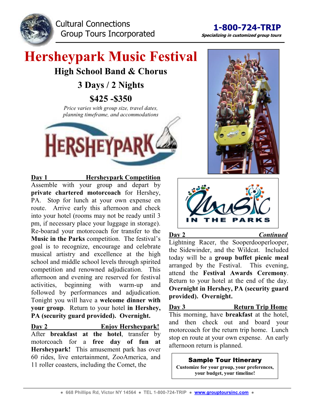 Music in the Parks: Hersheypark