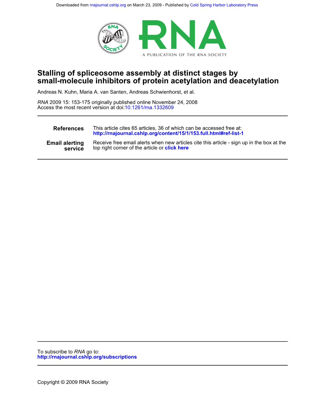 Small-Molecule Inhibitors of Protein Acetylation and Deacetylation