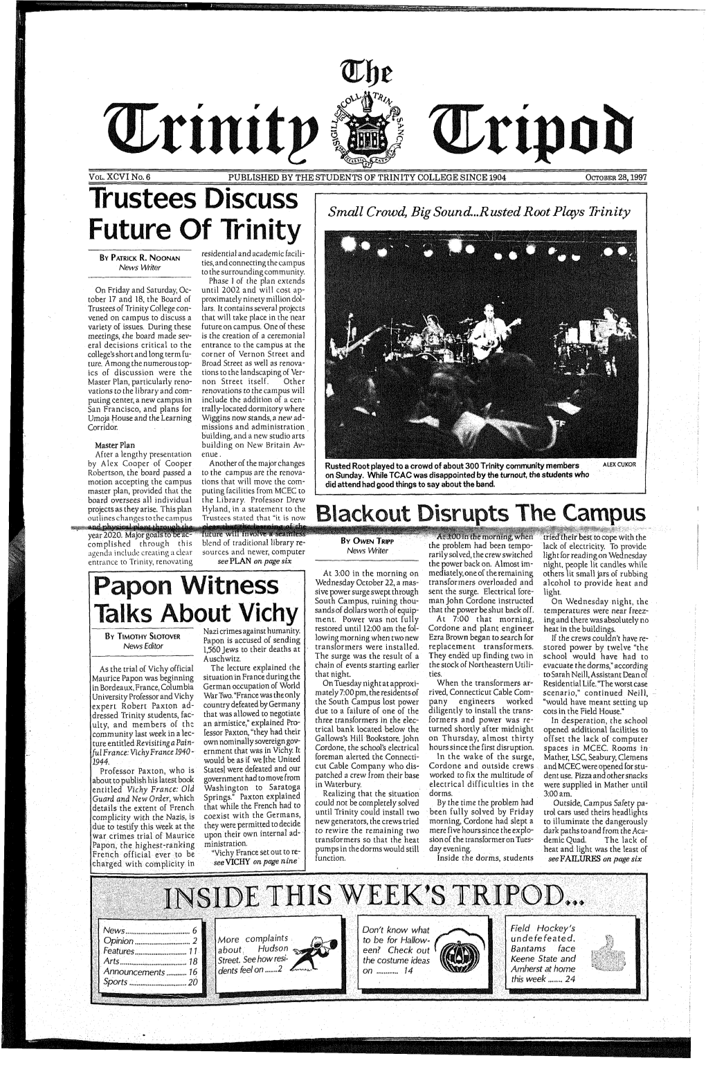 Trinity Tripod, 1997-10-28