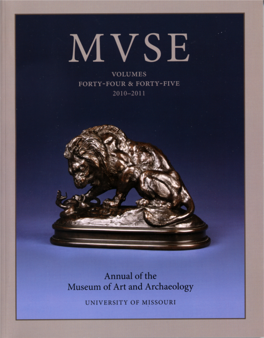 MUSE, Volumes 44 & 45, 2010–2011