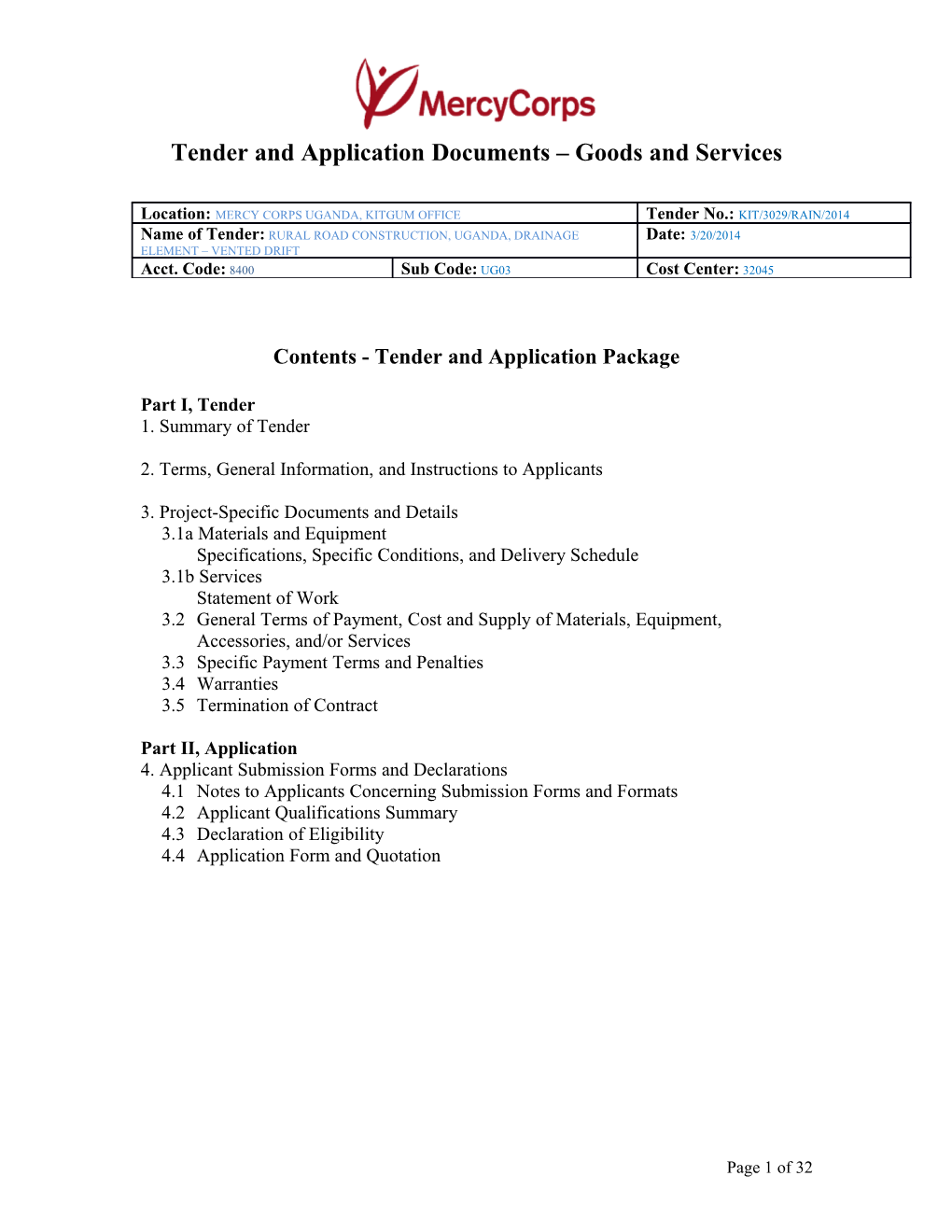 Tender Document Receipt s2