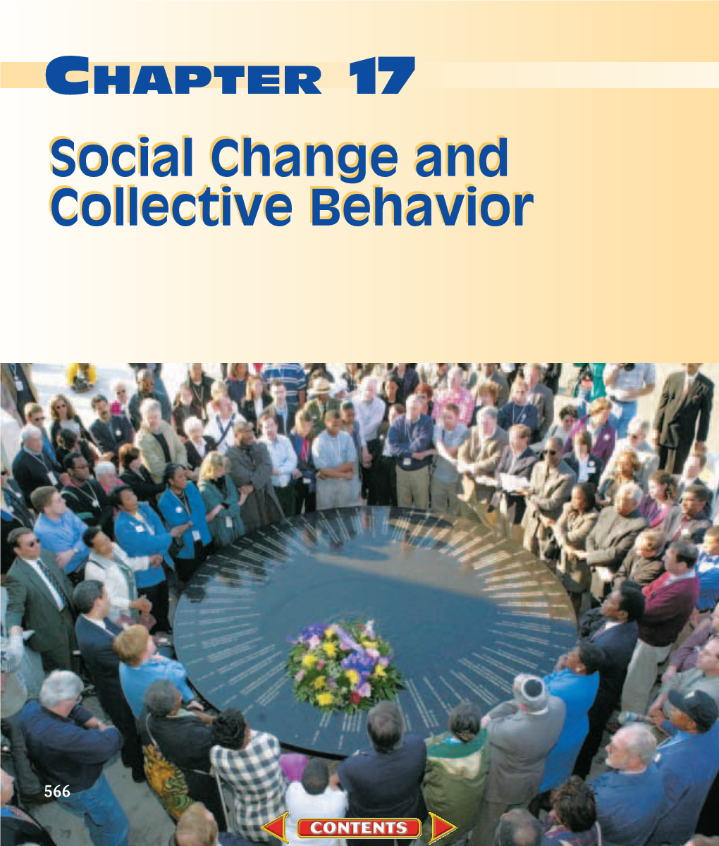 Chapter 17: Social Change and Collective Behavior