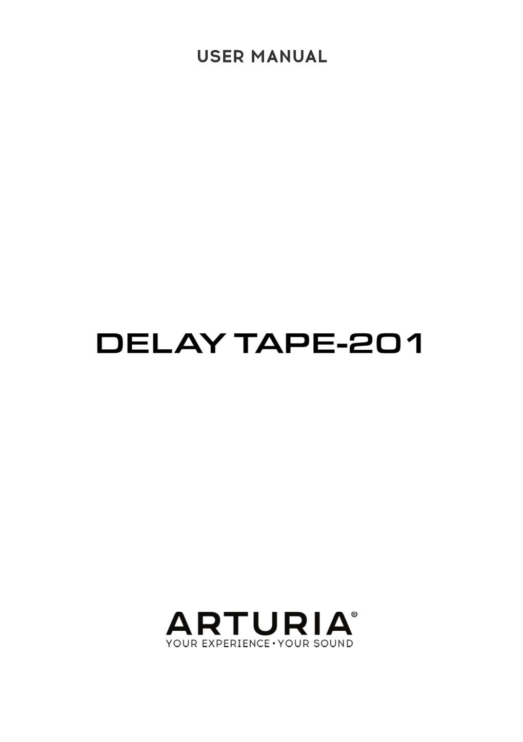 User Manual Delay Tape-201