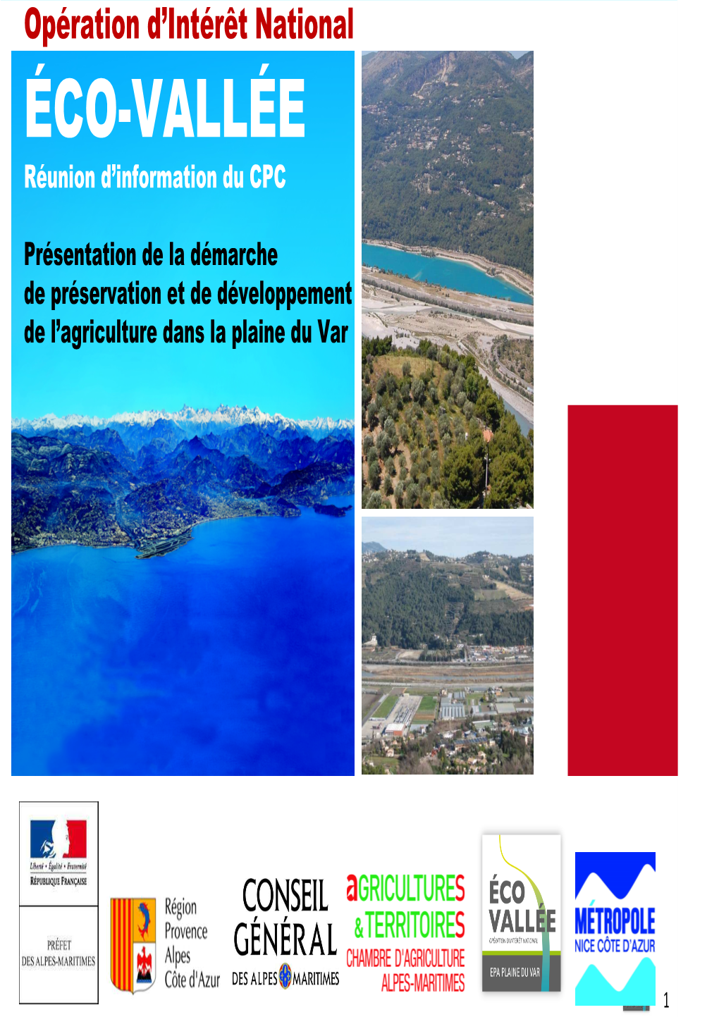 ÉCO-VALLÉE Réunion D’Information Du CPC