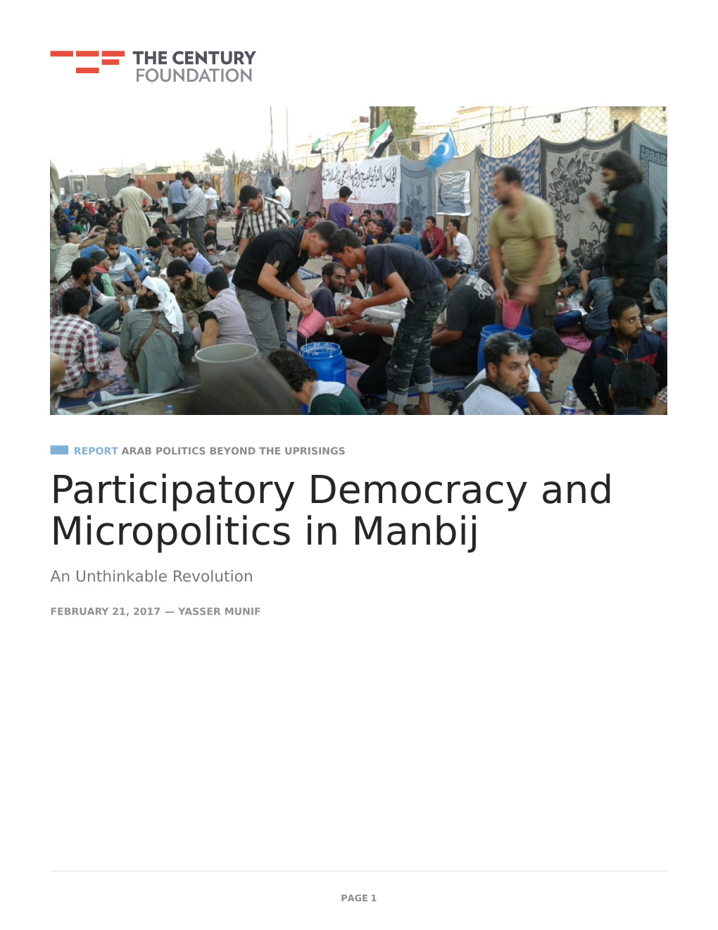 Participatory Democracy and Micropolitics in Manbij