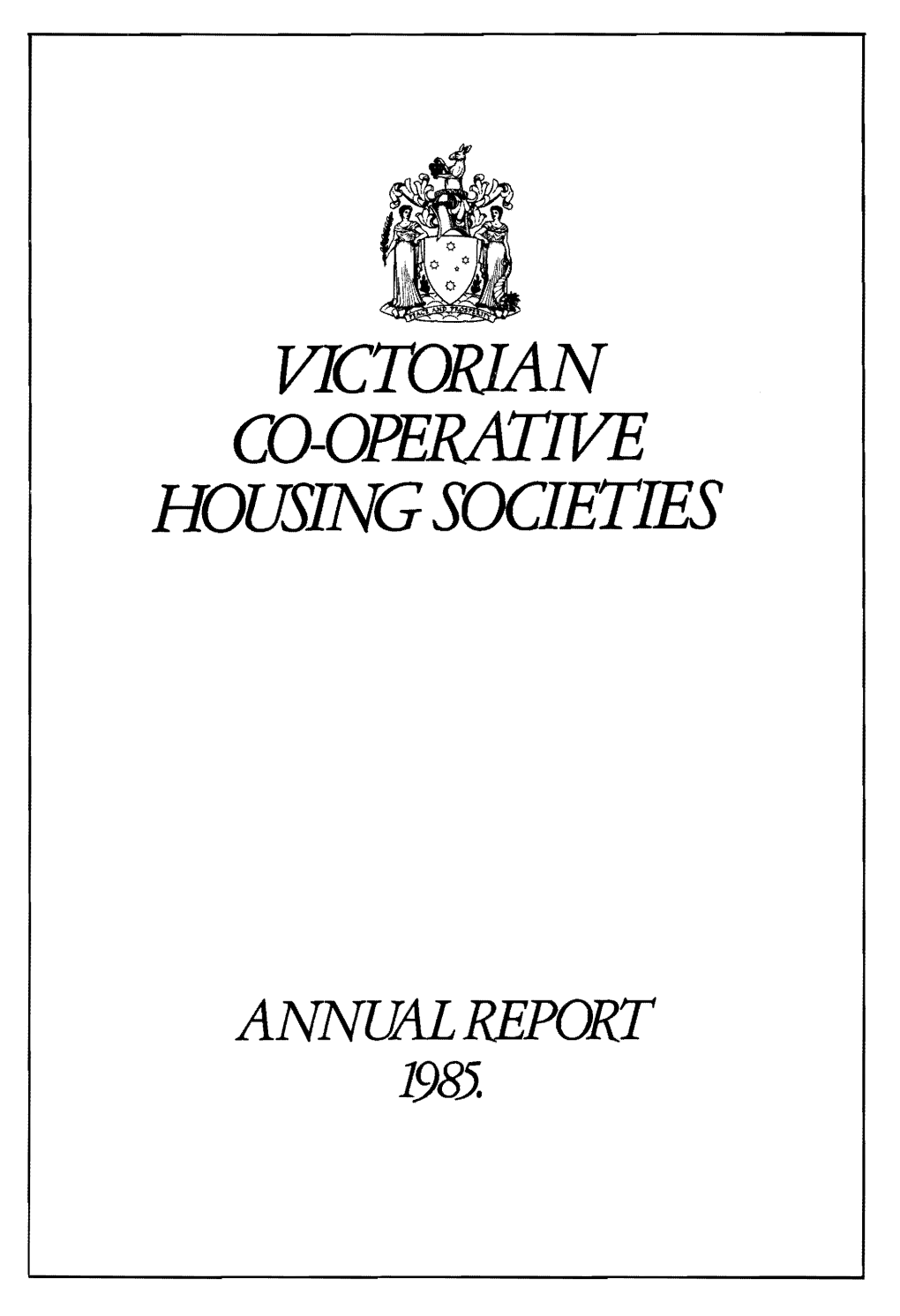 Victorian Co-Operative Housing Societies