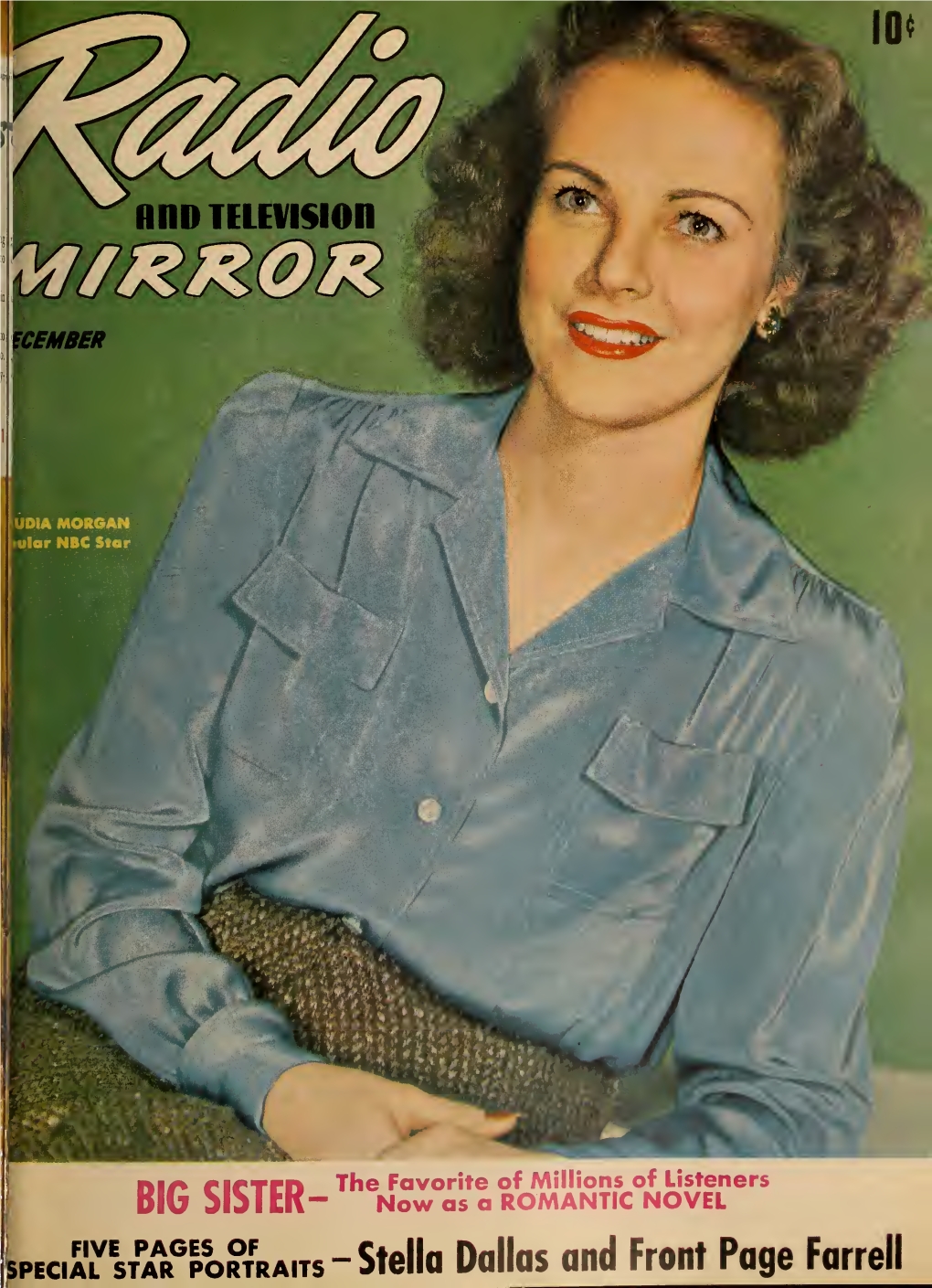 RADIO and TELEVISION MIRROR, Published Monthly by MACFADDEN PUBLICATIONS, INC., Washington and South Avenues, Dunellen, New Jersey