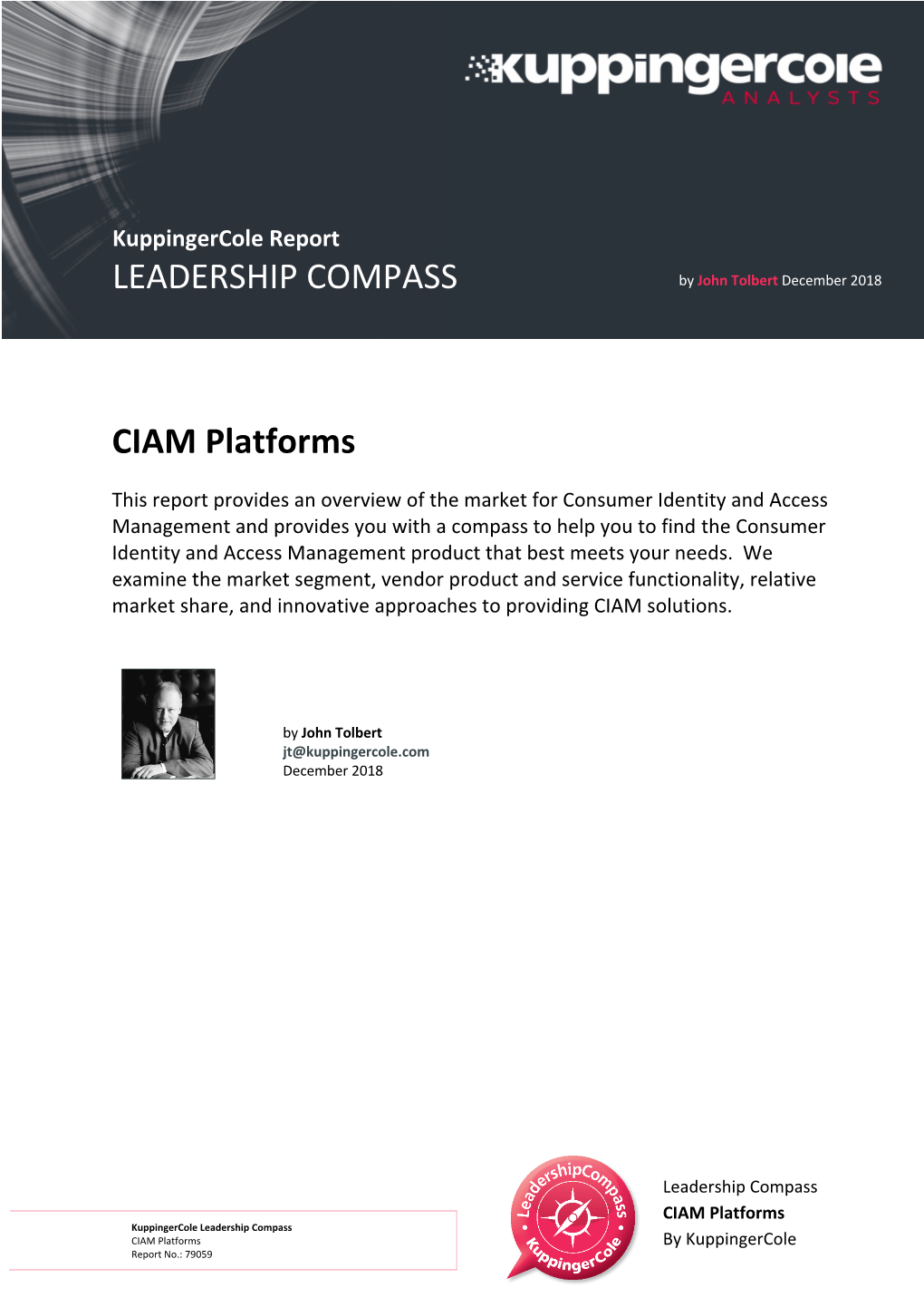 CIAM Platforms LEADERSHIP COMPASS