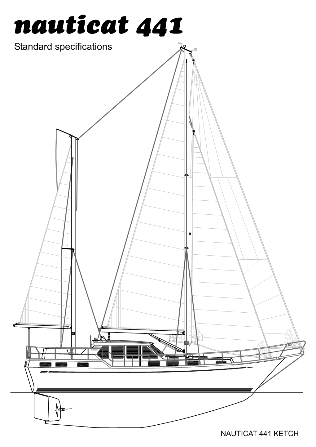 Nauticat 441 Standard Specifications