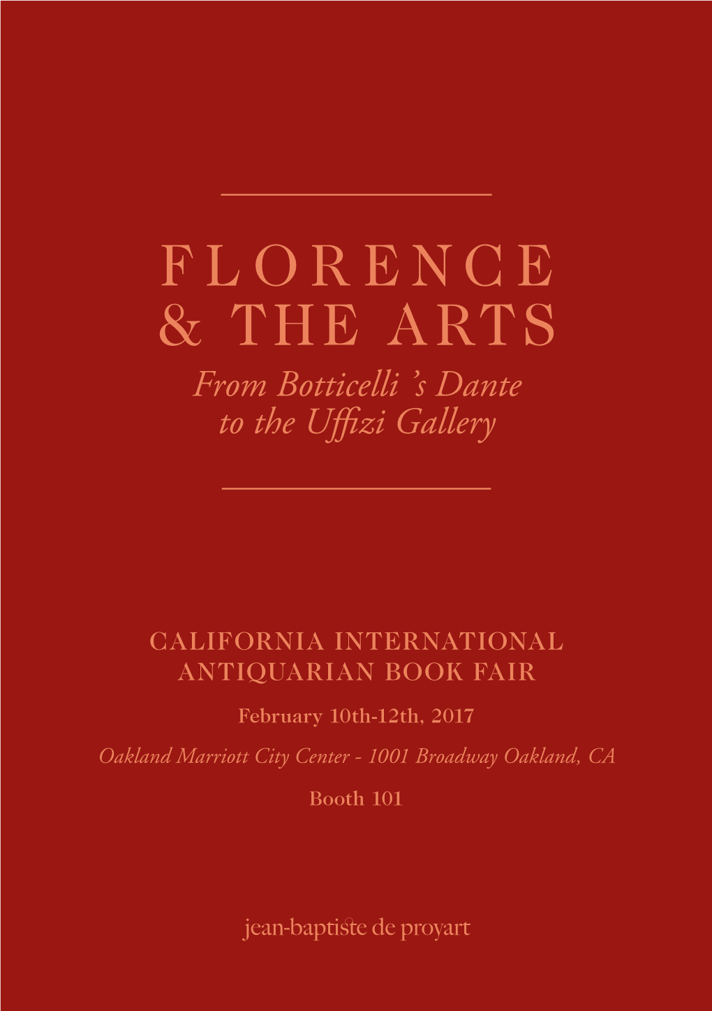 Florence & the Arts