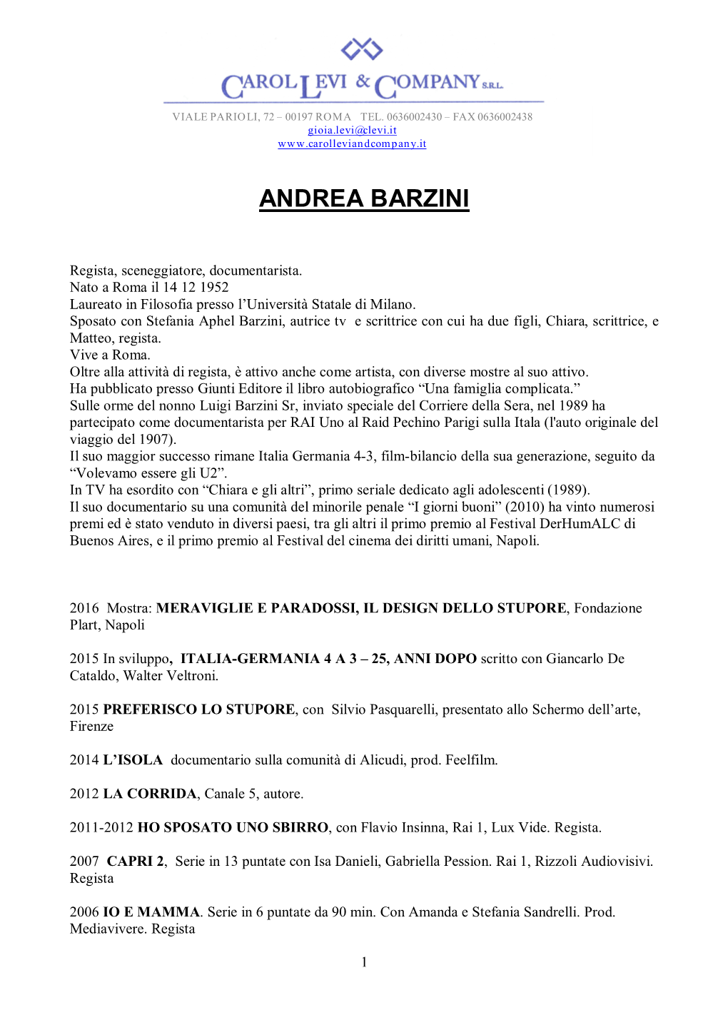 Andrea Barzini